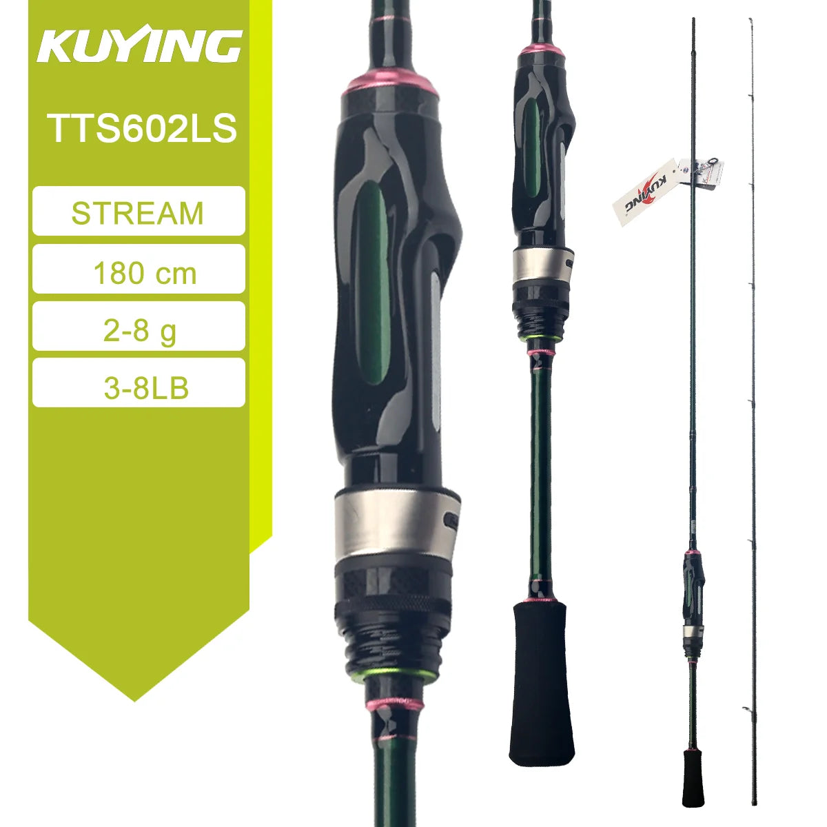 Kuying Stream Rod Fast Action Spinning Rod