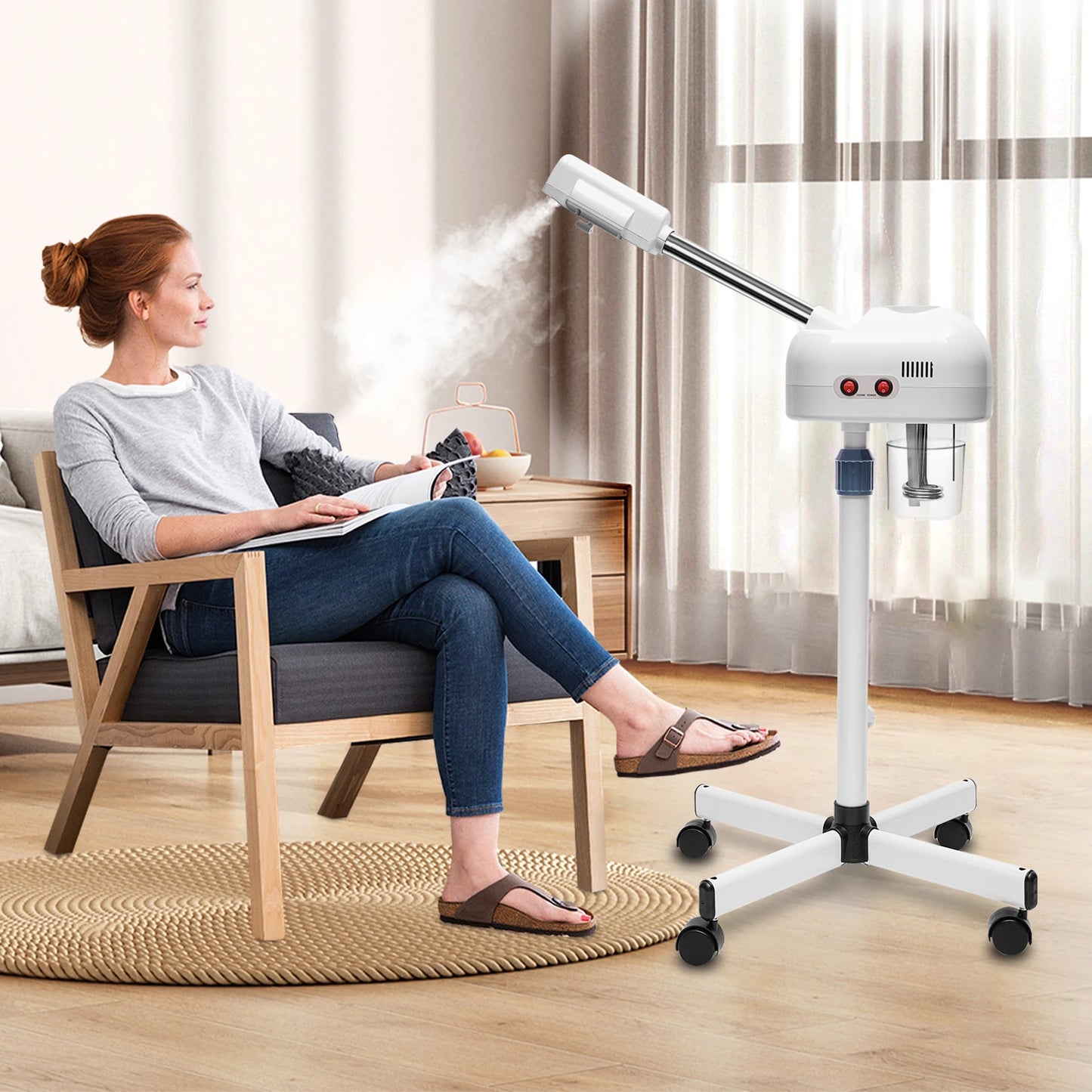 Bymaocar Ozone Facial Steamer For Spa Skincare Professional