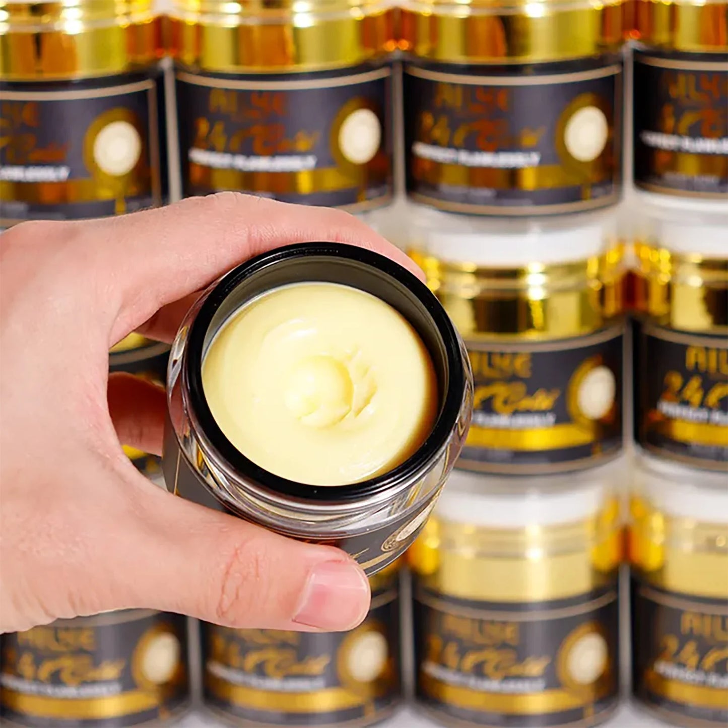 Ailke 24K Gold Collagen Cream Whitening Dark Spots Anti Aging Set