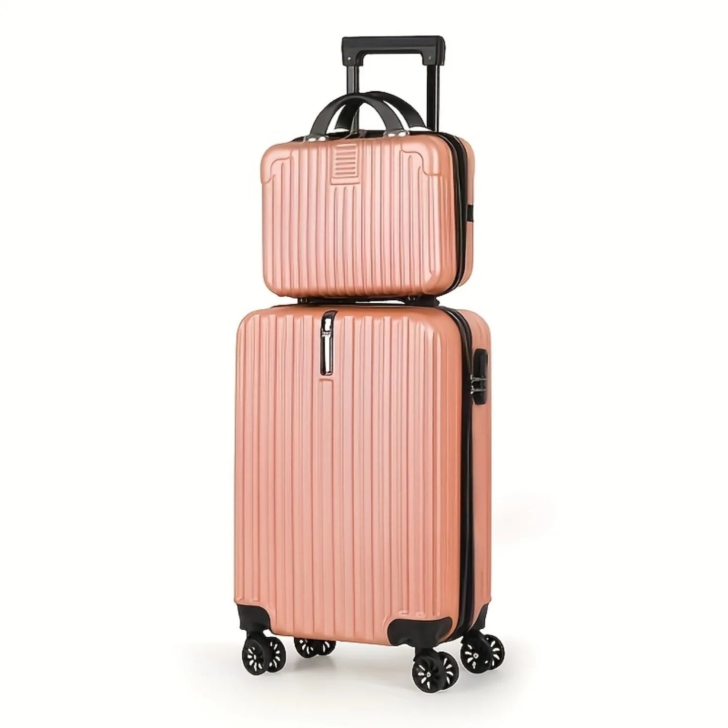 Two Piece Hardshell Luggage Set With Spinner Wheels TSA Lock