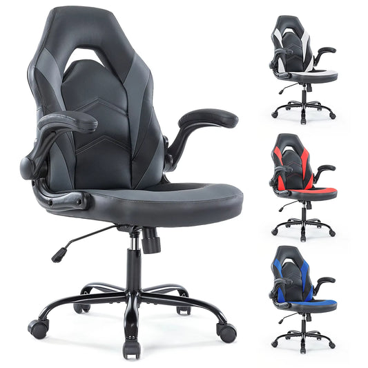 JHK Ergonomic Office Computer Gaming Chair PU Leather
