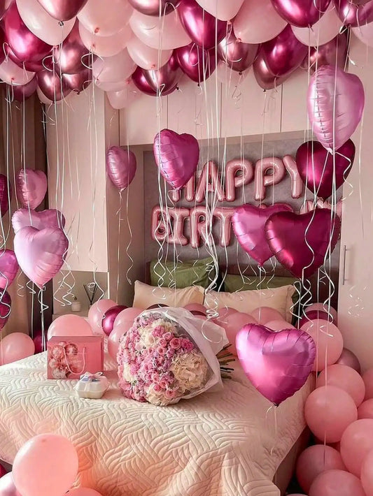 Premium Birthday Balloon Party Decoration Set For Events And Celebrations