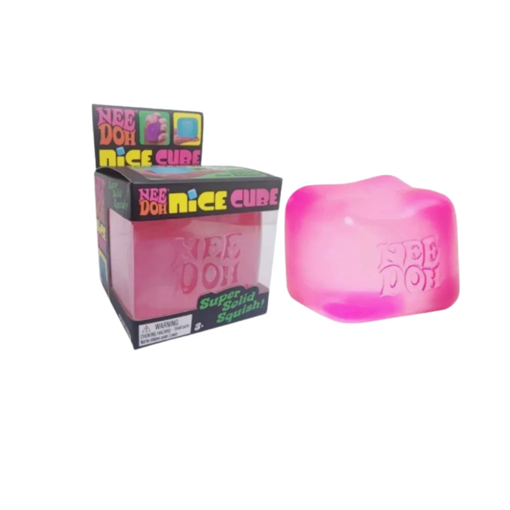 Needoh Nice Cube Sensory Toy for Anxiety Relief and Stress