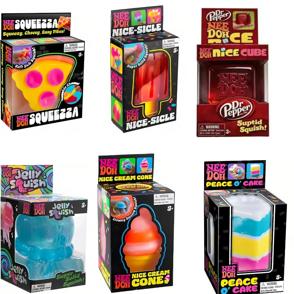 Schylling NeeDoh Nice Cube Sensory Stress Reliever