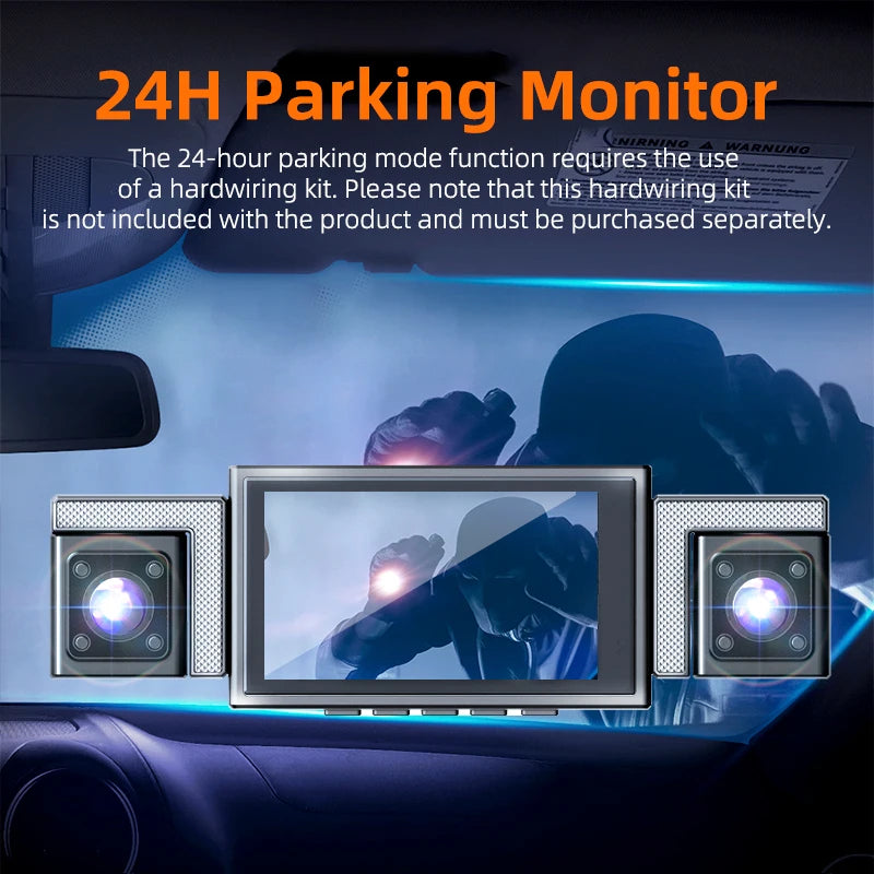 MÜÜBAE 4K 360 DashboardCam With GPS WiFi Front 4KUltraHD