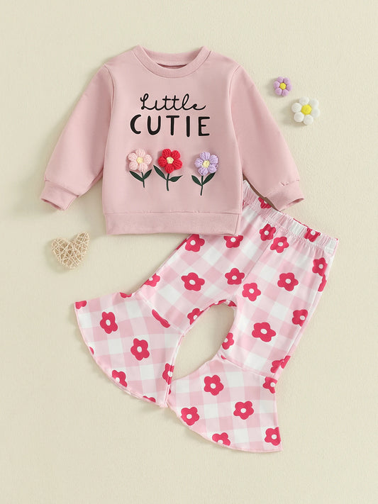 CN Guangdong Toddler Winter Two Piece Fleece Hooded Jacket Set