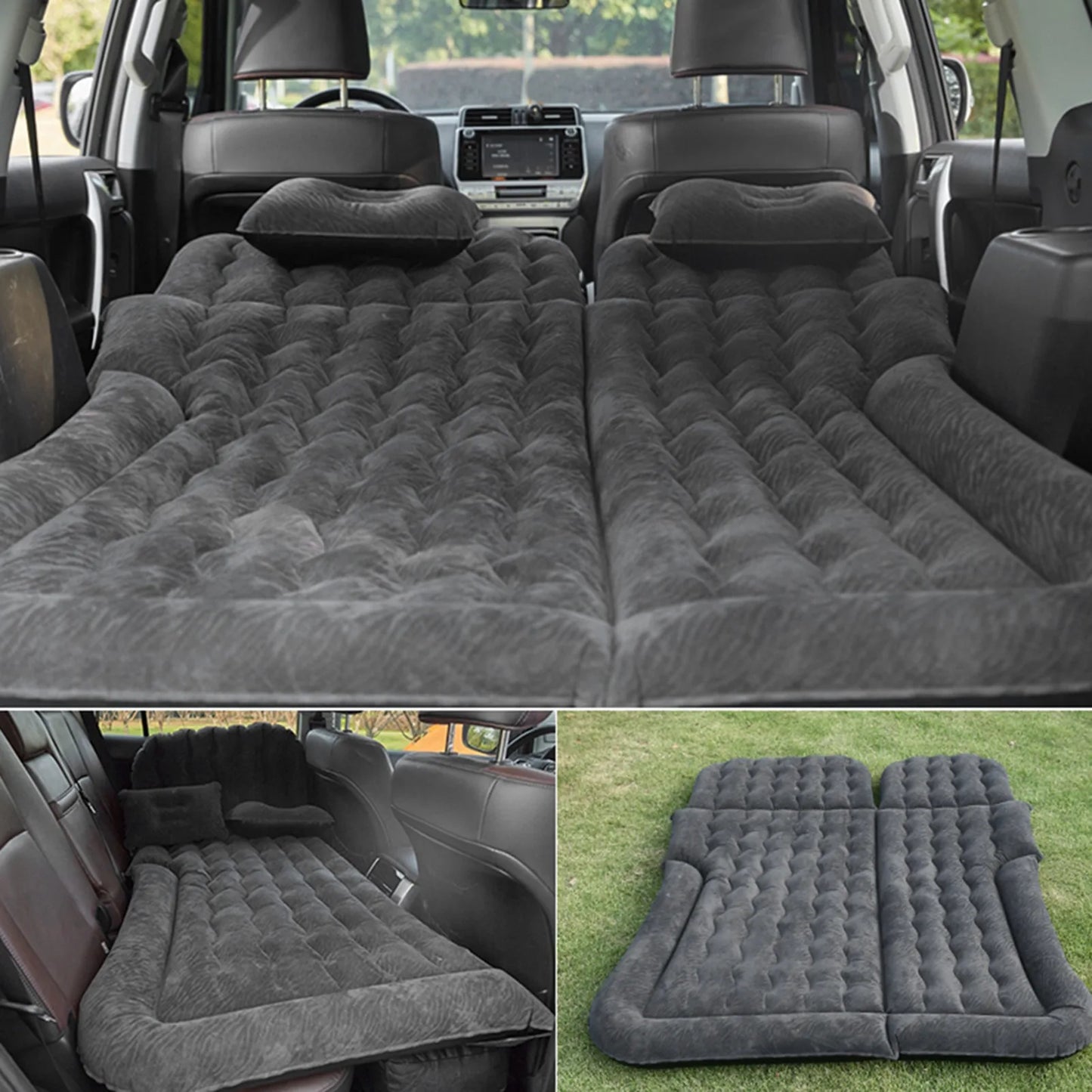 DOACT 2 In 1 Inflatable Travel Mattress For Car SUV