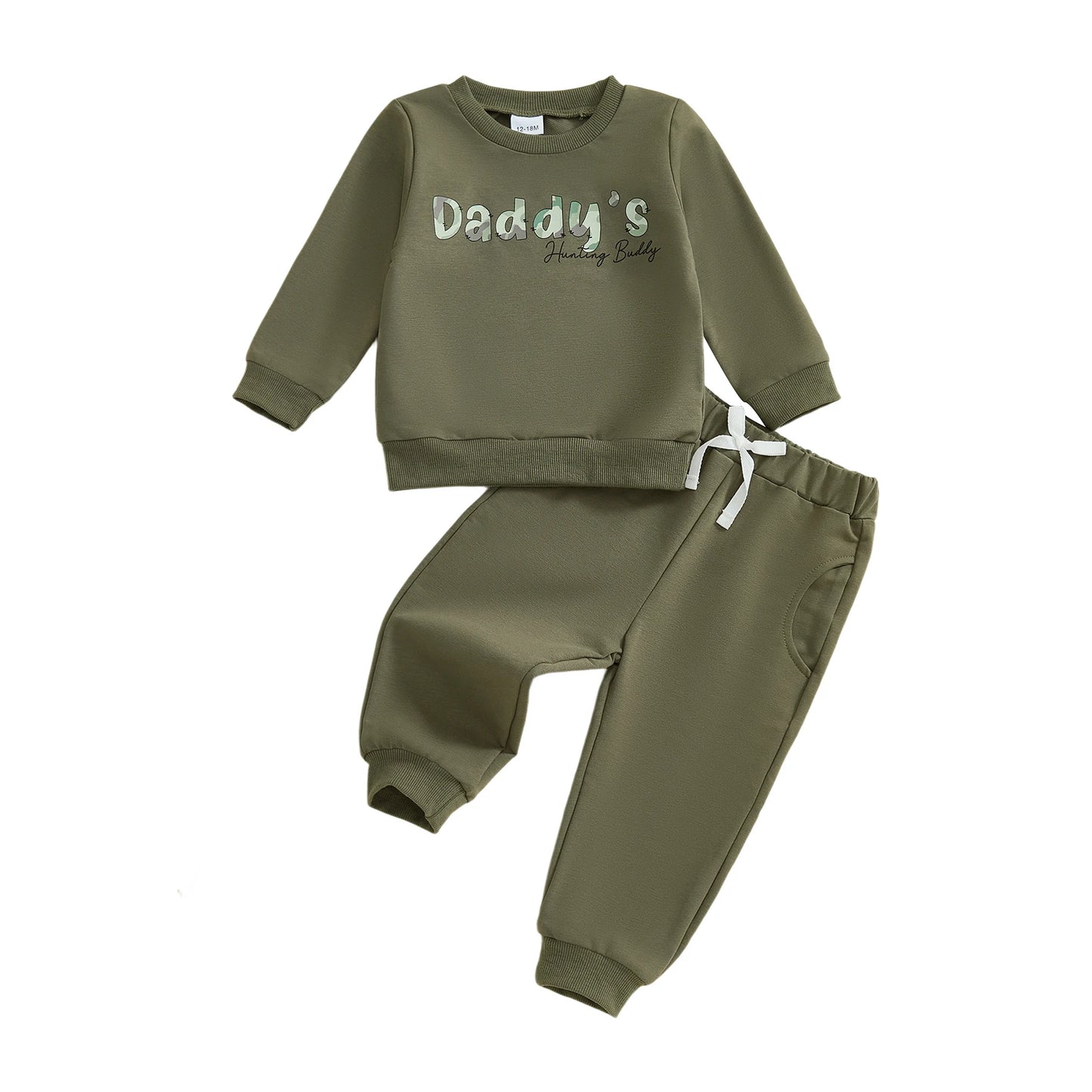 Adorable Infant Winter Floral Print Hooded Jacket And Pants Set