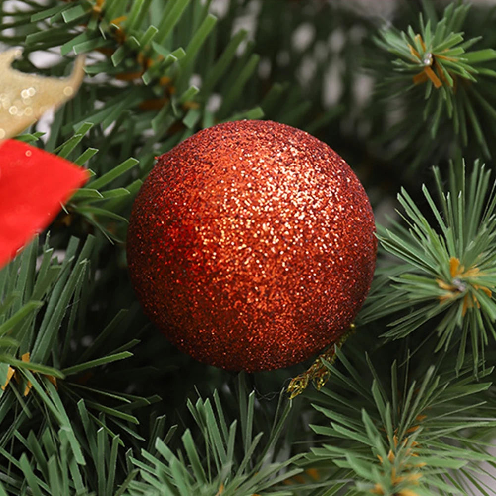 MOJOYCE Christmas Hanging Decoration With Spruce Cones Berry Ball