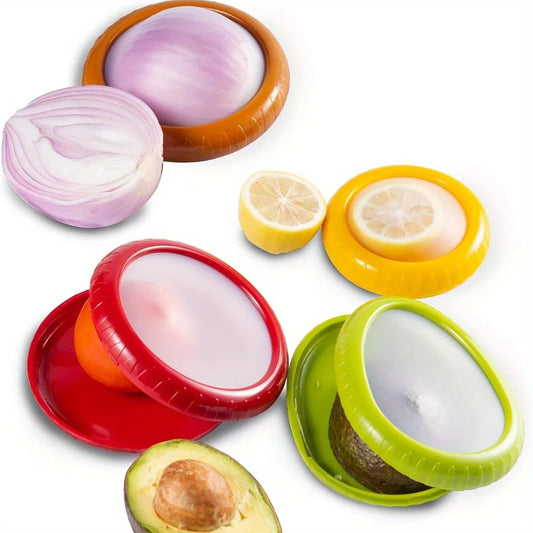 Avocado Saver And Onion Storage Silicone Fruit Box Set