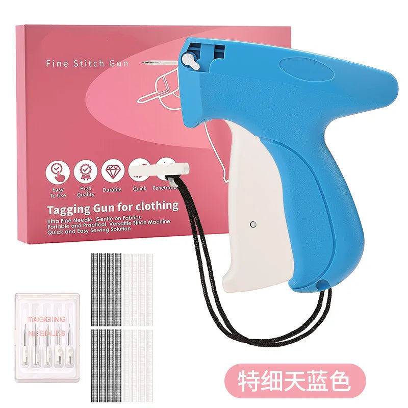 Quick Clothing Fixer Sewing Gun Handheld Garment Stitch Tool Quilt Holder Fastener Tag Fixing Tool for Clothes