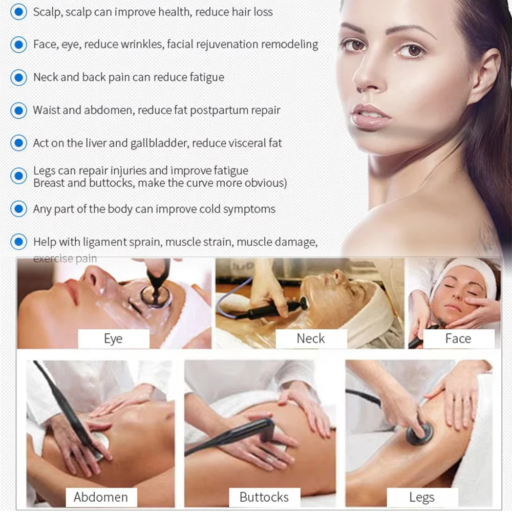 INDIBA 448Khz Thermal Therapy Technology Beauty Machine Body Care Face Lifting Relieve Pains Lose Weight SPA Device Skin Firming
