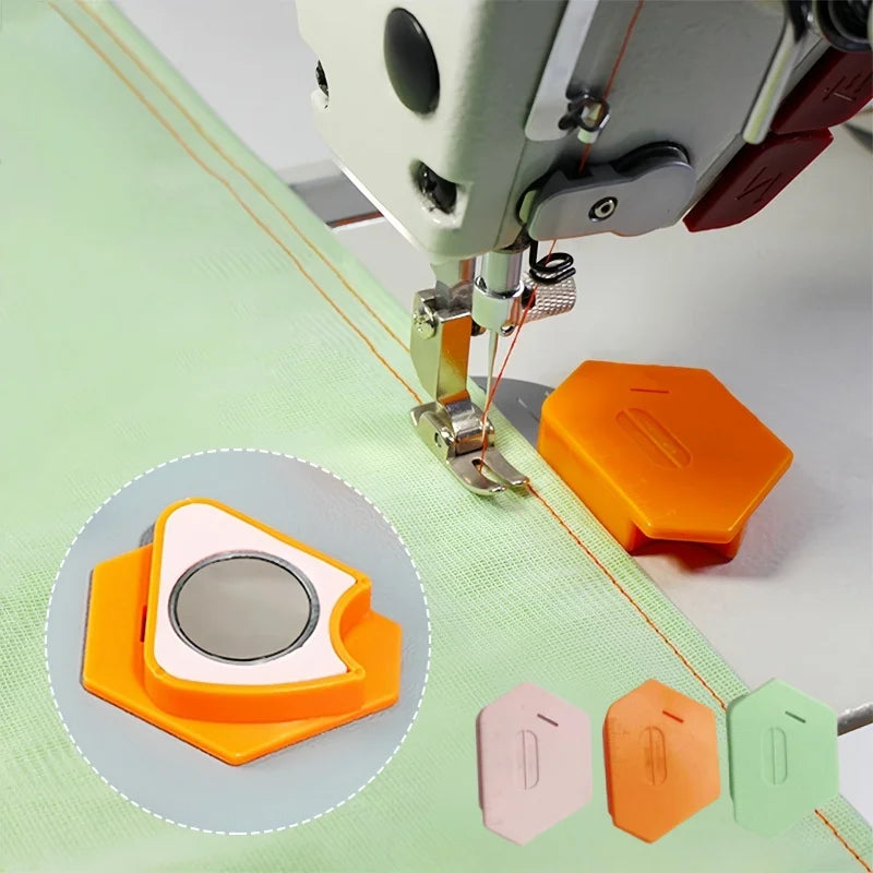 Sewing Magnetic Seam Guide Ruler Hemmer Positioner