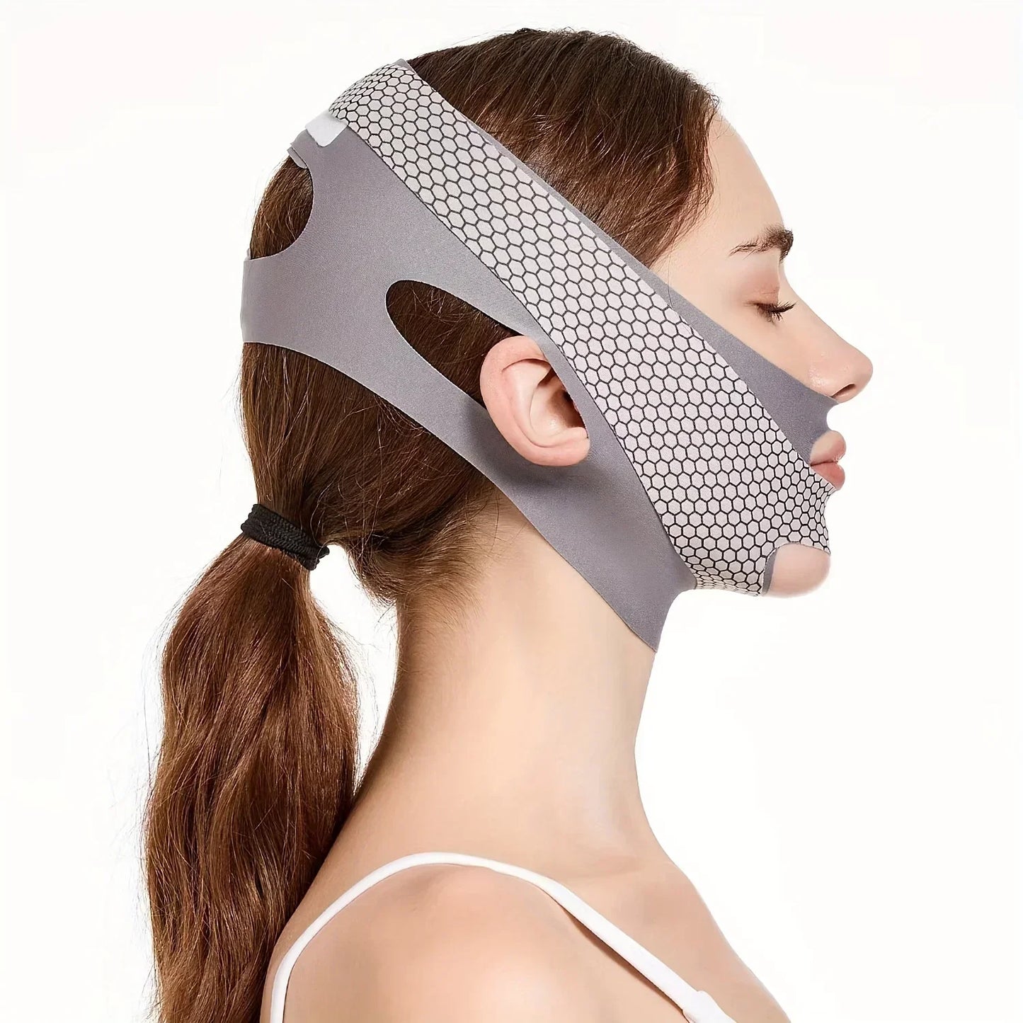 V Line Face Lifting Bandage Elastic Face Shaper for Jawline Double Chin Cheek Contour Support Women Facial Skin Care Tool
