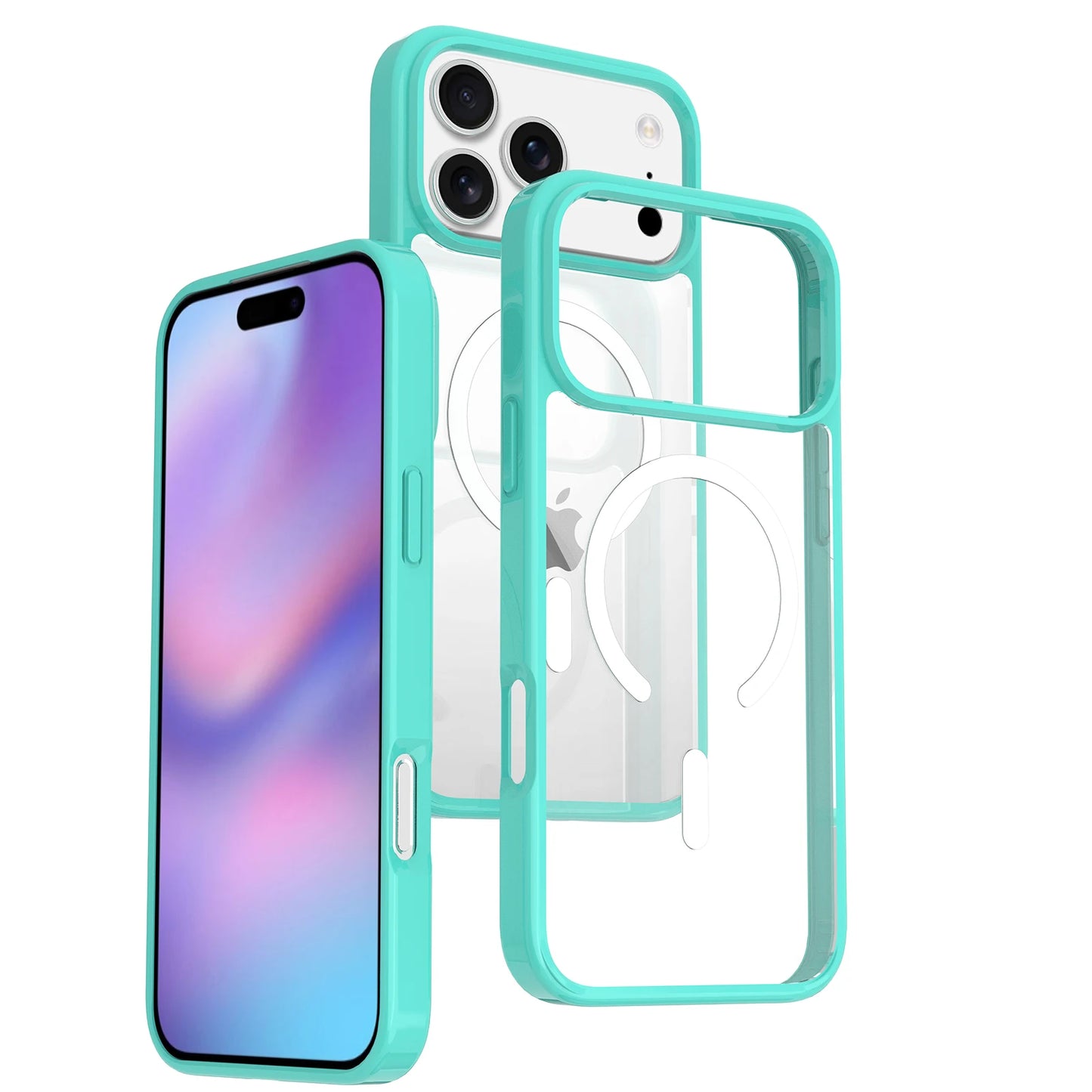 EWIND Scratch Resistant Shockproof Anti Yellow Magnetic Case For iPhone 17