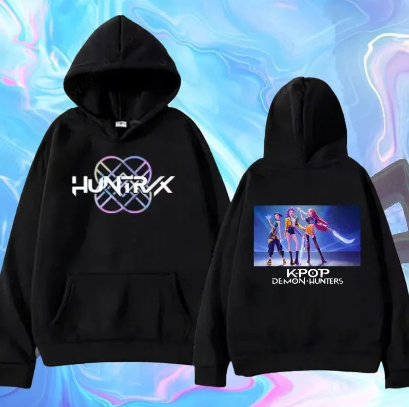 CN Anhui Devil Hunter Hoodie Y2K Streetwear Sweatshirt