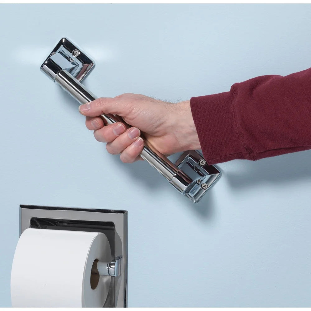 XMSJ Chrome Grab Bar Wall Mount Safety Support For Bathroom