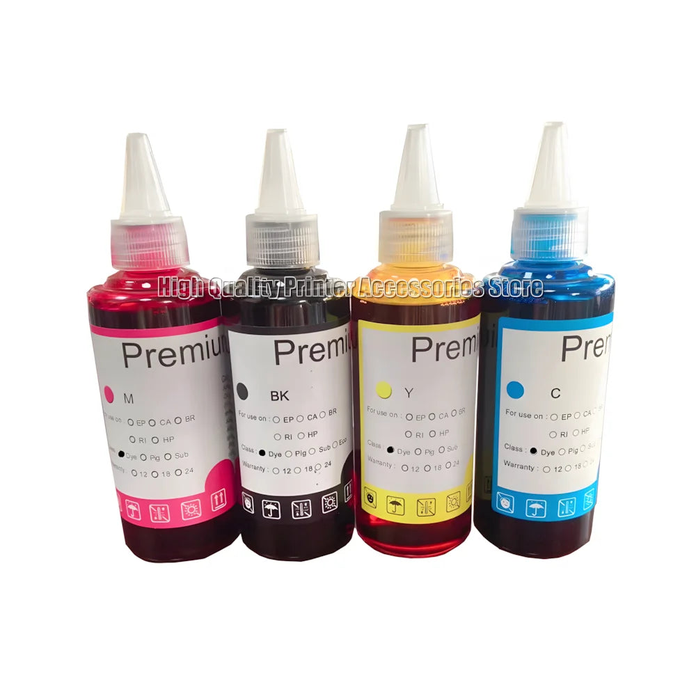 Zhouhui Dye Ink For Epson L Series Printers 1 Set Kit