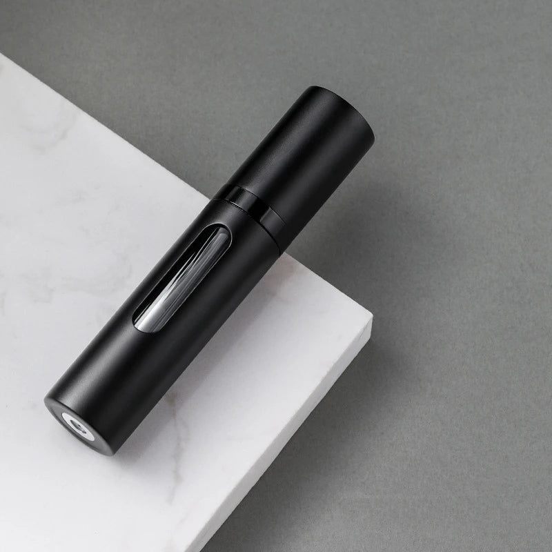 5ml Glass Refillable Perfume Bottle with Spray Scent Pump Portable Travel Empty Cosmetic Containers Mini Spray Atomizer Bottle