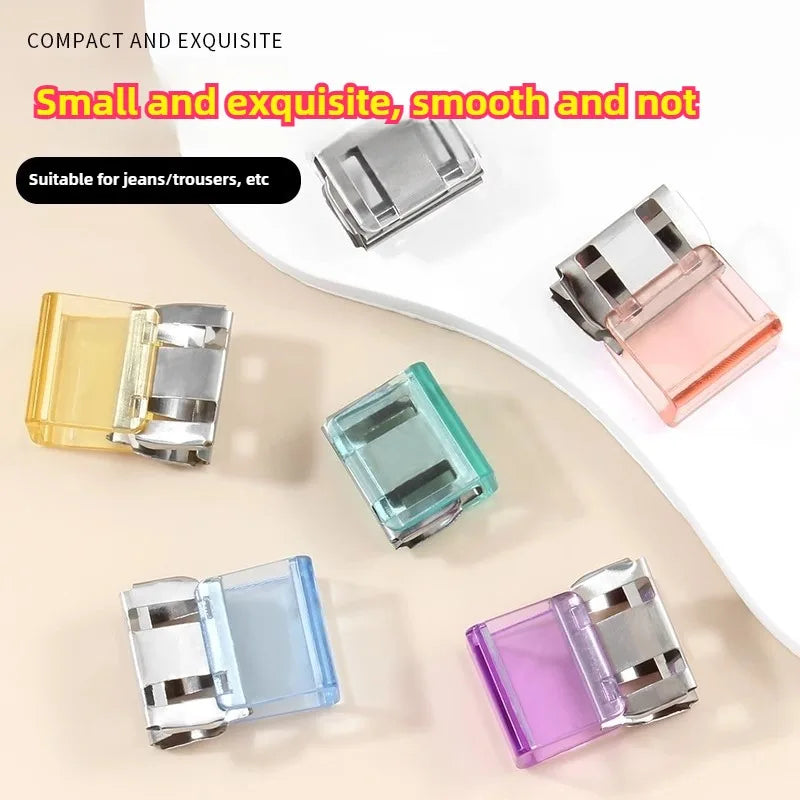 4/6/10PCS Detachable Anti Sliding Trouser Clip Invisible No Sew Concealment Buckle for DIY Sewing Craft Clothing clips