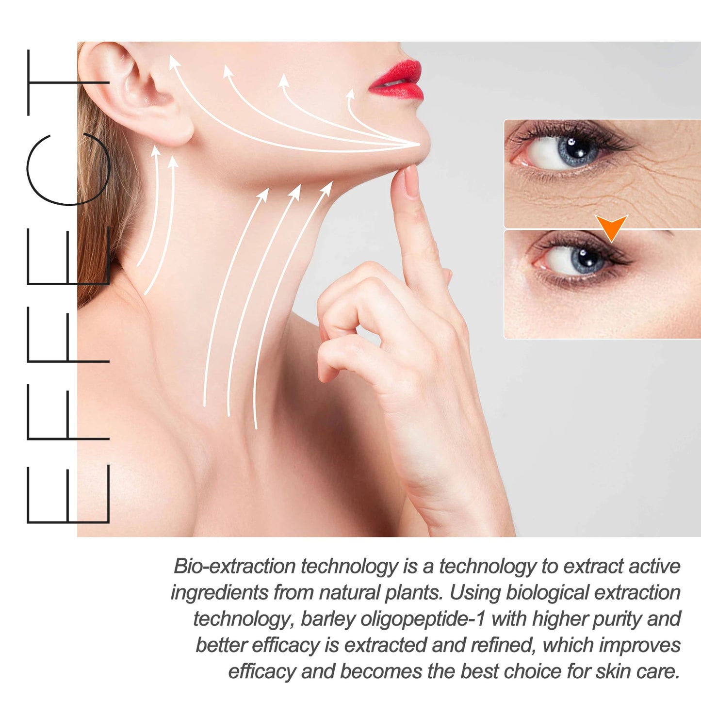 Jaysuing Facial firming essence reduces fine lines and melanin, prevents dry skin, moisturizes and nourishes skin care products