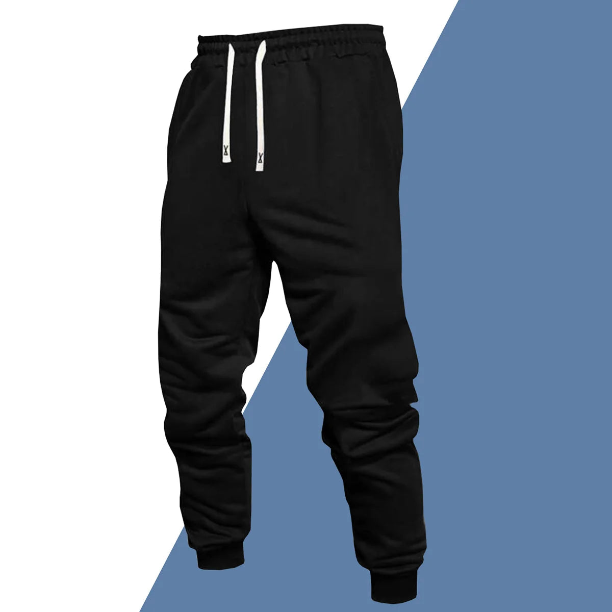 Mens Casual Drawstring Jogger Pants for Outdoor Sports