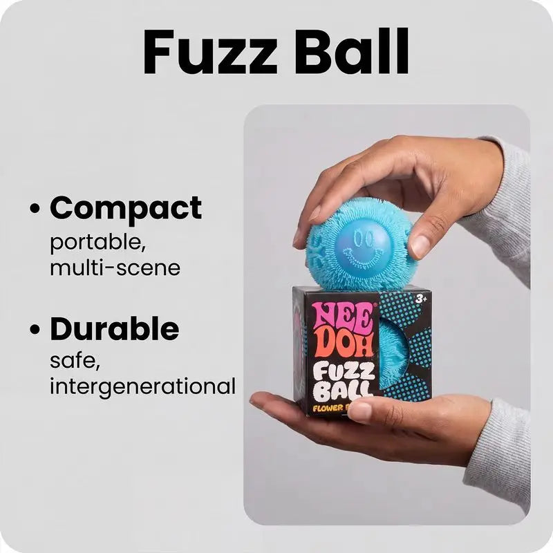 NeeDoh Fuzz Ball Blind Box Series Stress Relief Desktop Toy