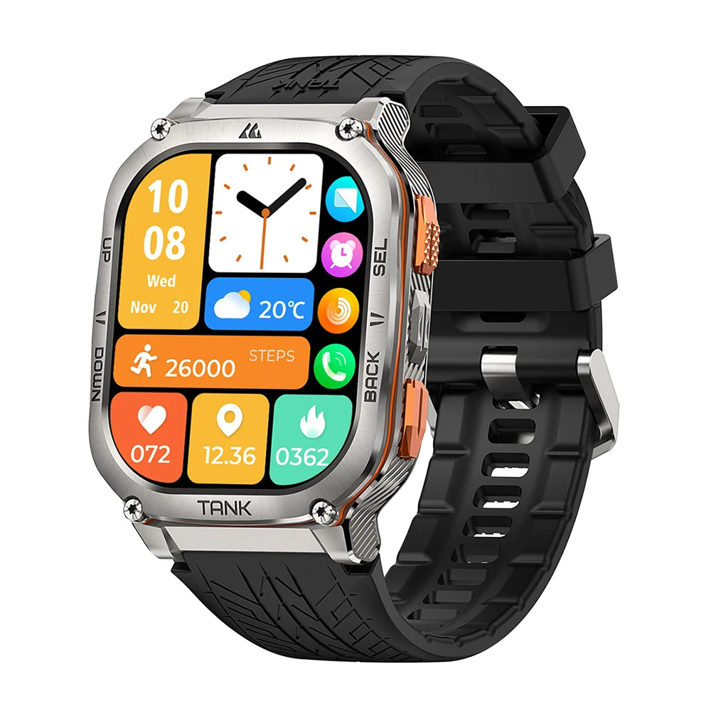 KOSPET Tank M3 Ultra GPS Smartwatch Calls Health Tracker Waterproof