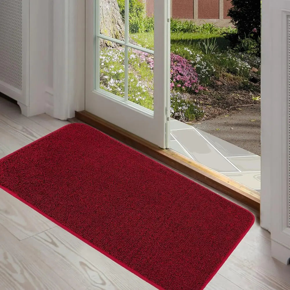 DIXSG Dirt Trapper Indoor Door Mat Non Slip Washable Rug