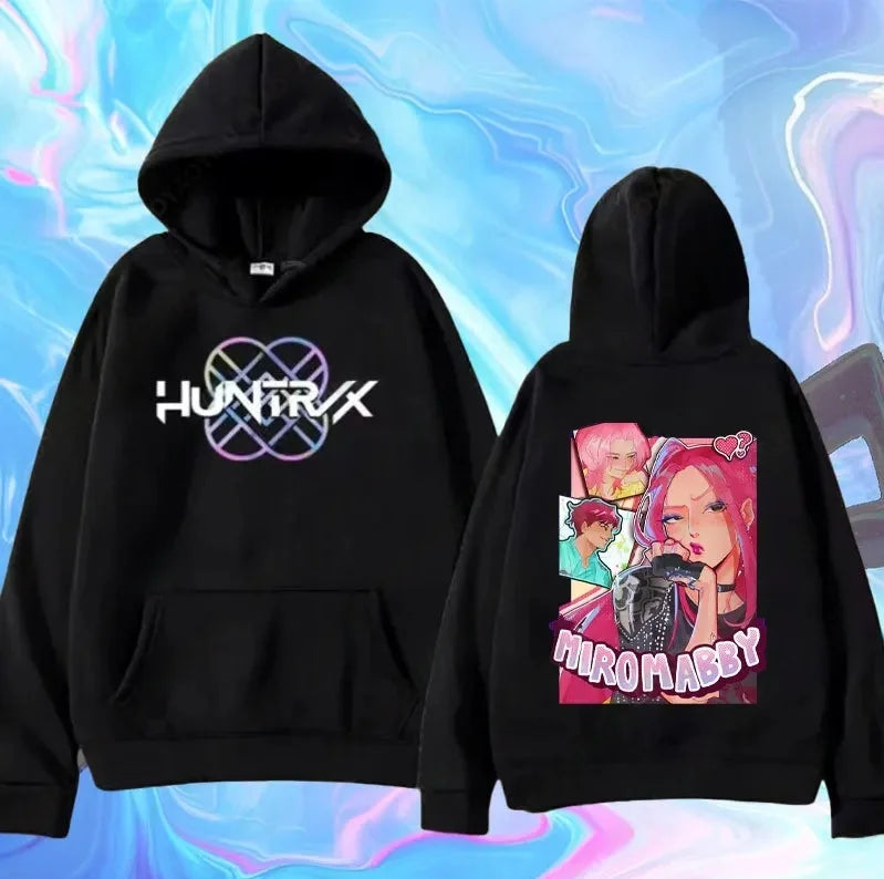 CN Anhui Devil Hunter Hoodie Y2K Streetwear Sweatshirt