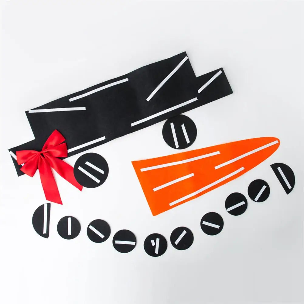 16pc Snowman Decoration Set Outdoor For Garage Door Christmas Decorations