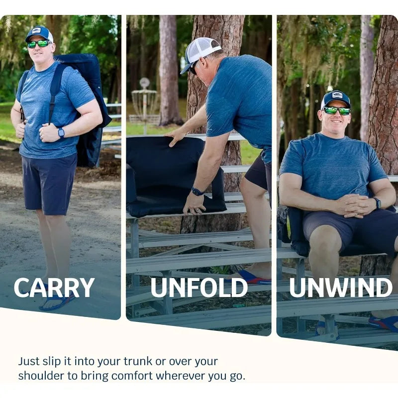 YTYIN Alpcour Reclining Stadium Seat With Back Support