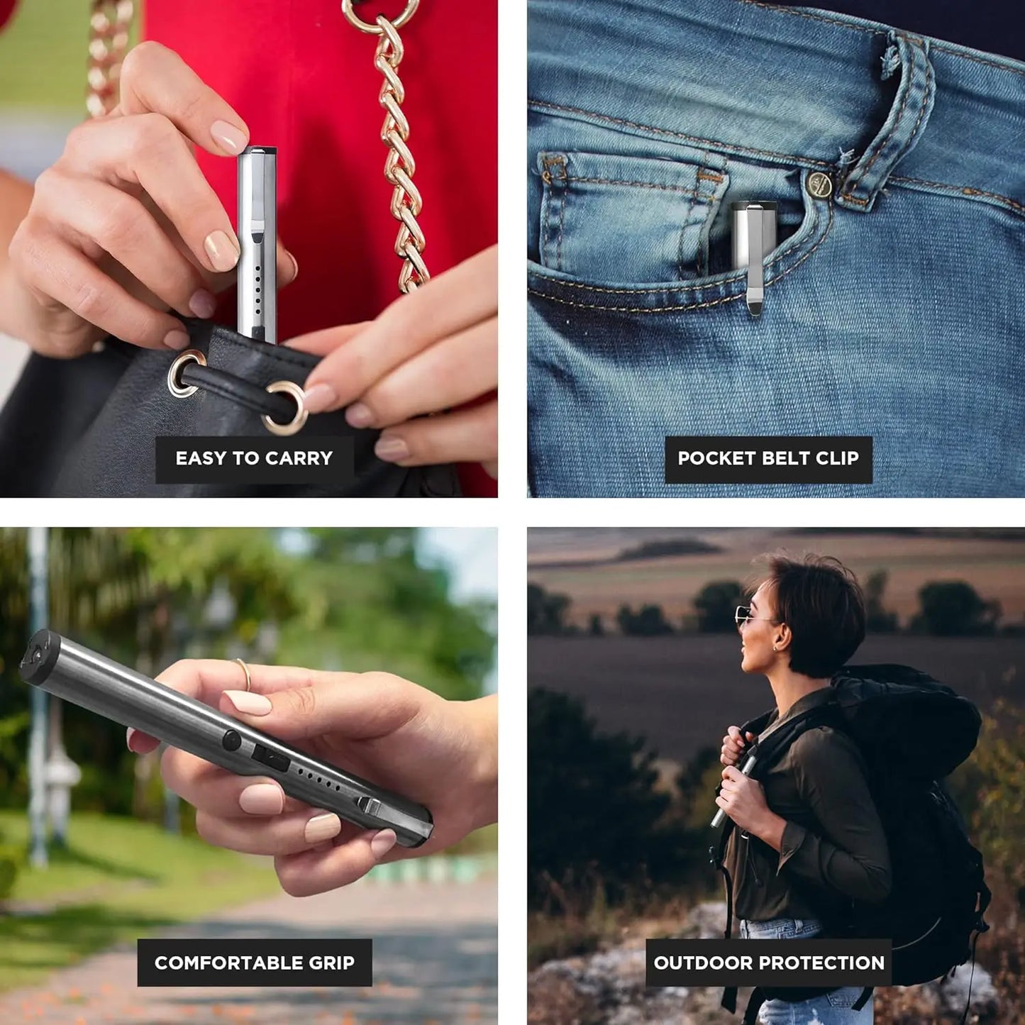 Multi Tool Outdoor Survival Tool With Candle Igniter Barbecue Cooking Portable Defence Tactical Pen For Women