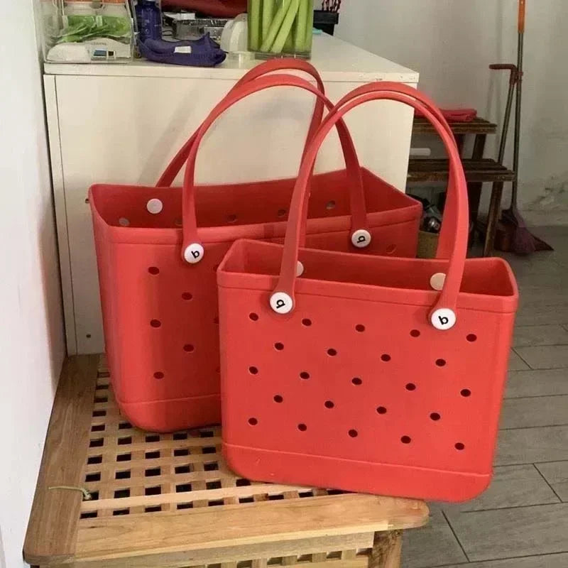 Eco Friendly EVA Waterproof Beach Tote Bag For Women