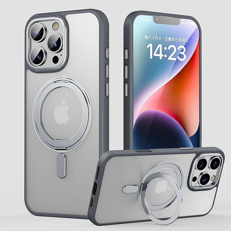 Fancan Ultra Magnetic iPhone 16 Case With Ring Stand