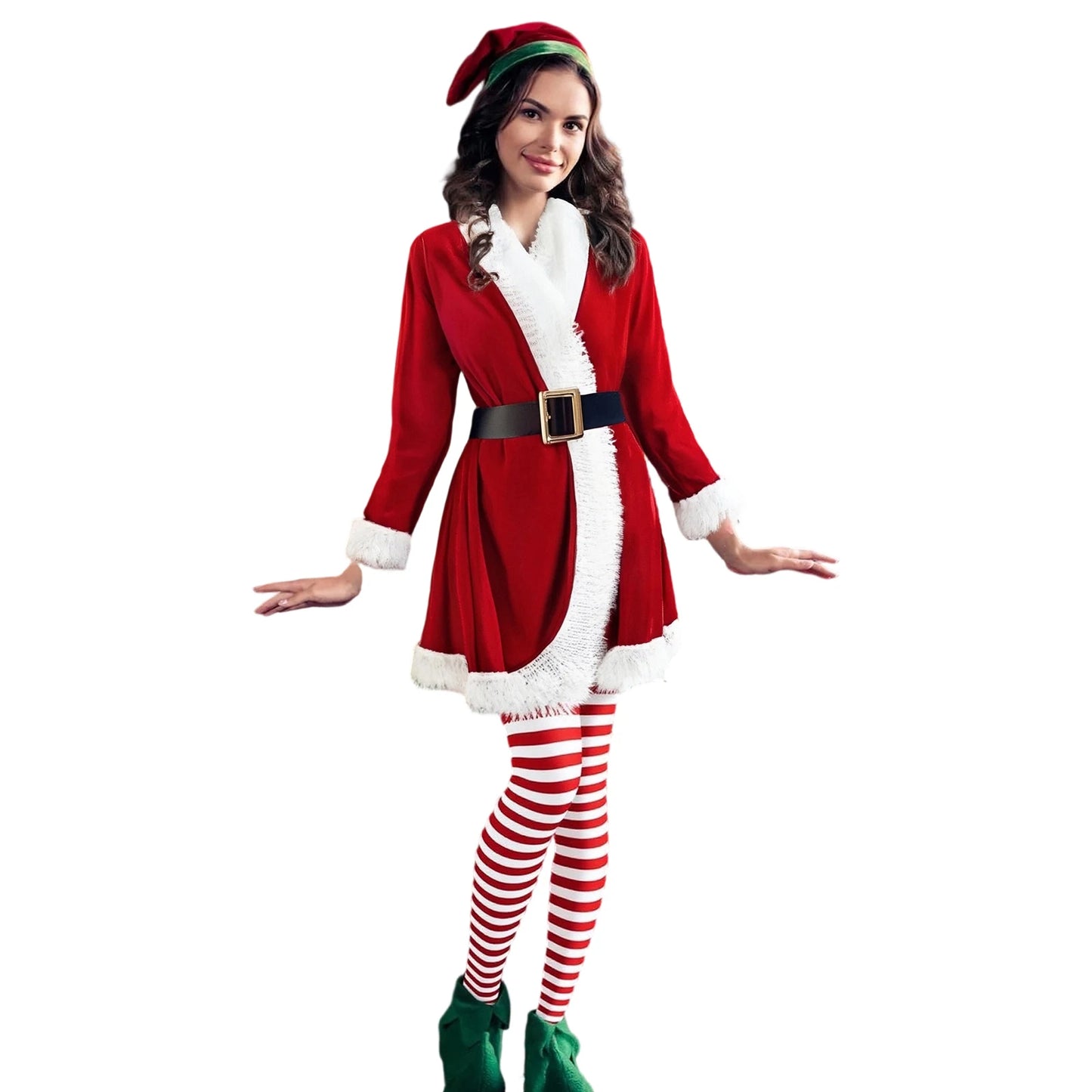 Characters Anime Cartoon Christmas Costume Set Holiday