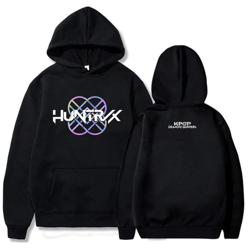 Huntrix KPop Demon Hunters Hoodie Graphic Printing Pullover