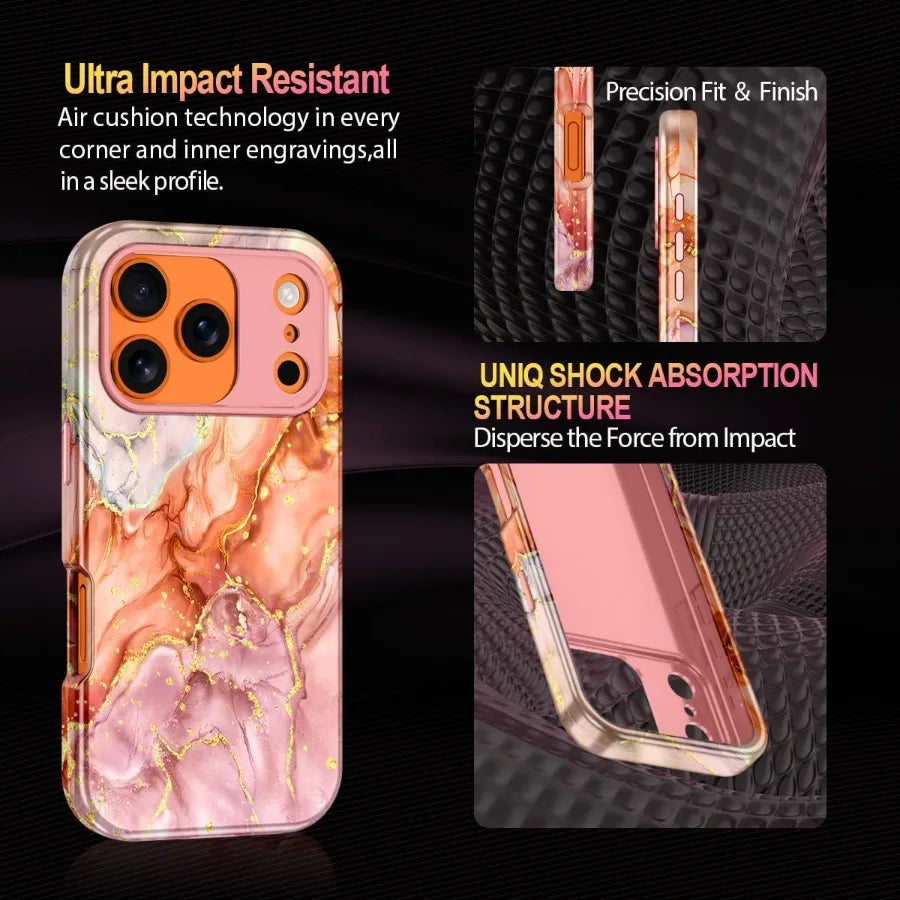 High-concerned iPhone Pro Case MagSafe Military Grade Drop Protection