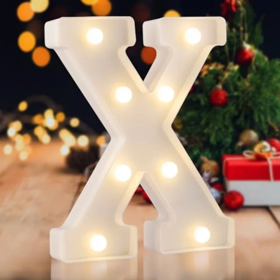 LED Marquee Numbers, 0-9 Light Up Letters, Battery Powered LED Letter Lights for Birthday Party, Christmas Night, Home, Bar, Gr