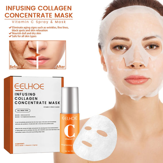 Eelhoe Collagen Mask Spray for Anti Aging Hydration and Brightening