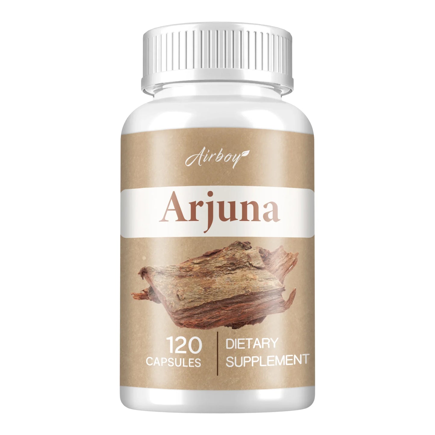 Arjuna Capsules - Improves Blood Circulation,Supports Cardiovascular Health, Antioxidant - 120 Capsules