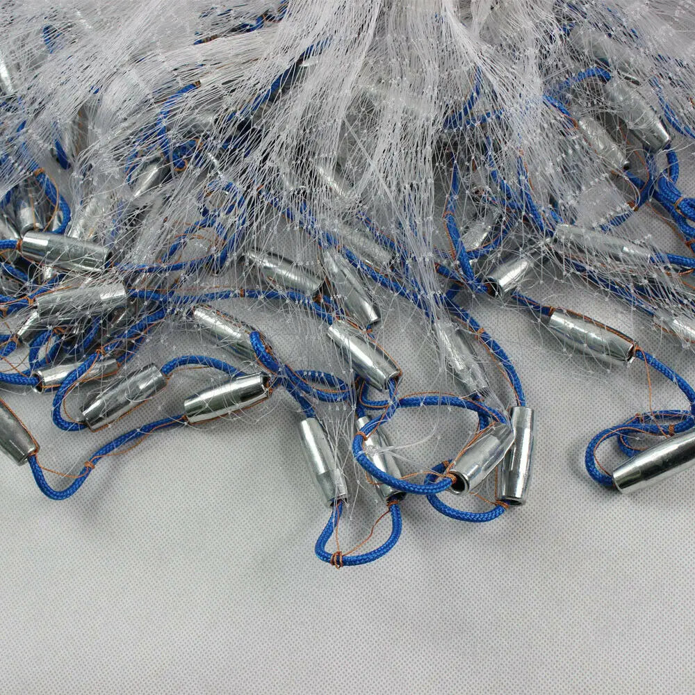 10ft Fishing Cast Net Monofilament Fish Throw Net for Bait Trap for Bait Trap