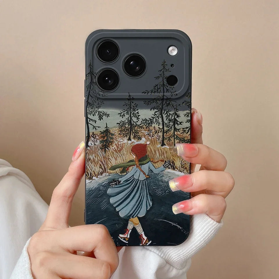 Lighthouse Daisy Sunflower Anti-Fingerprint Case For iPhone 17 Pro Max