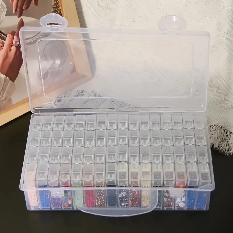 NONEDIY Diamond Painting Bead Storage Box Set Mosaic Organizer