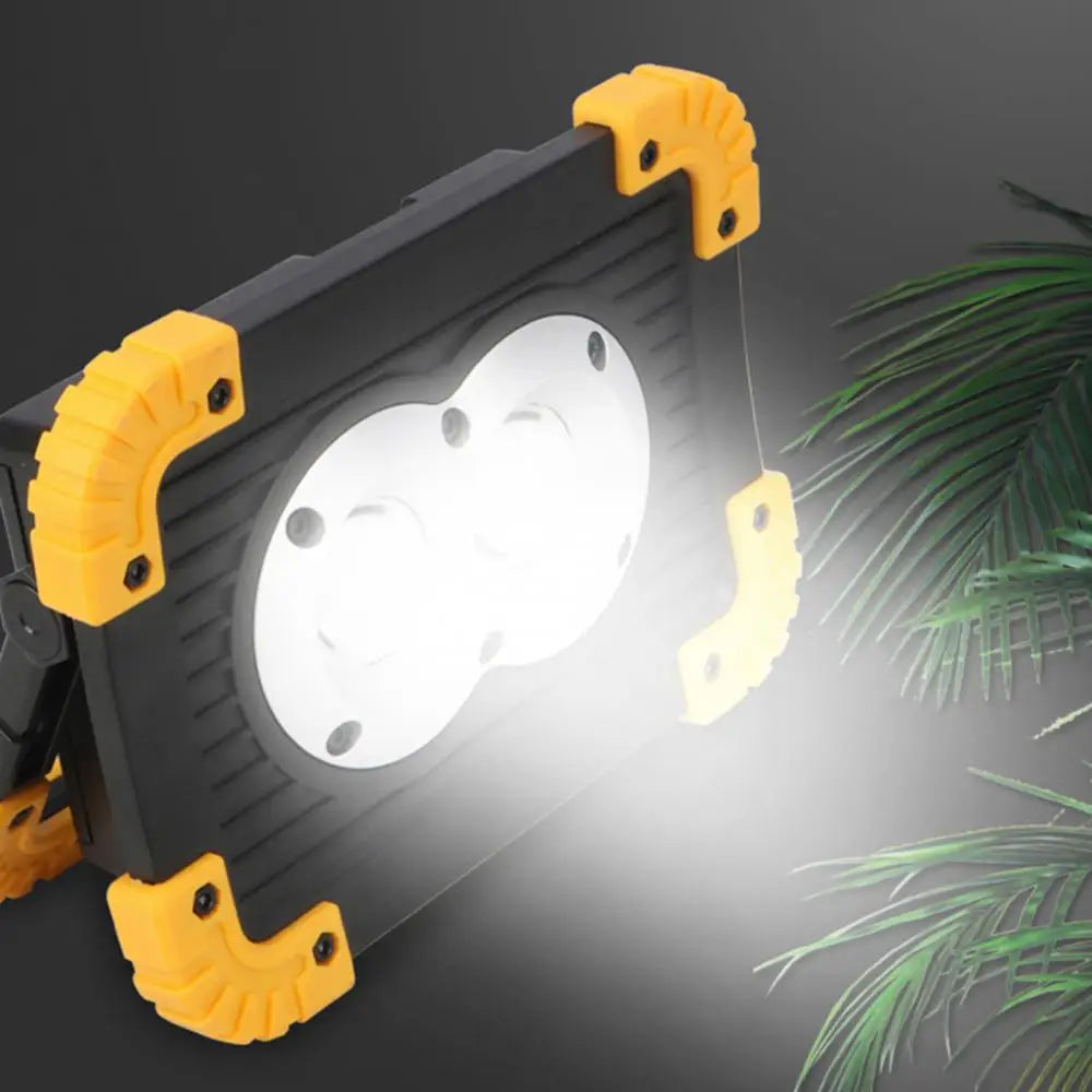 BLUELAN Portable Rechargeable LED COB Spotlight For Camping