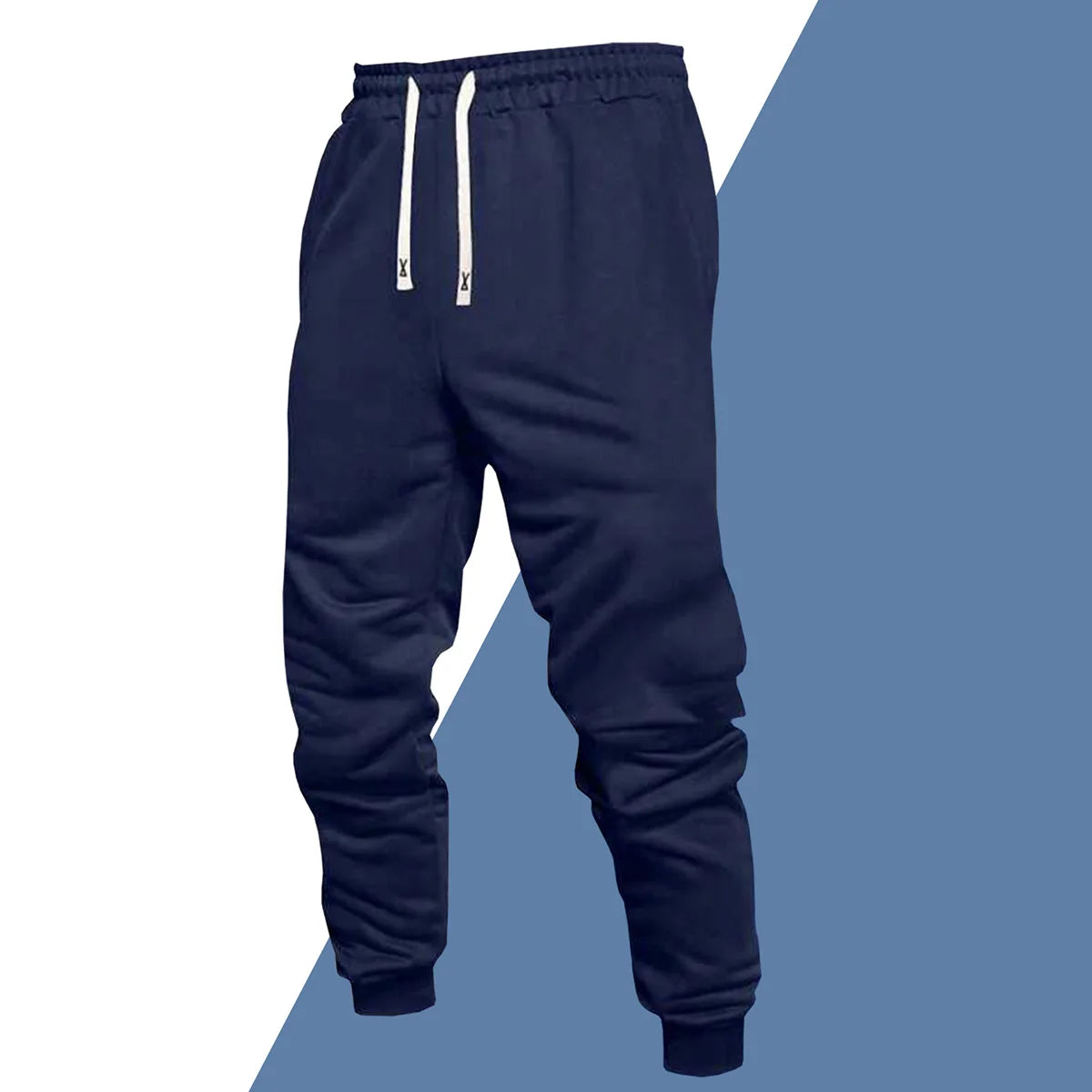 Mens Casual Drawstring Jogger Pants for Outdoor Sports