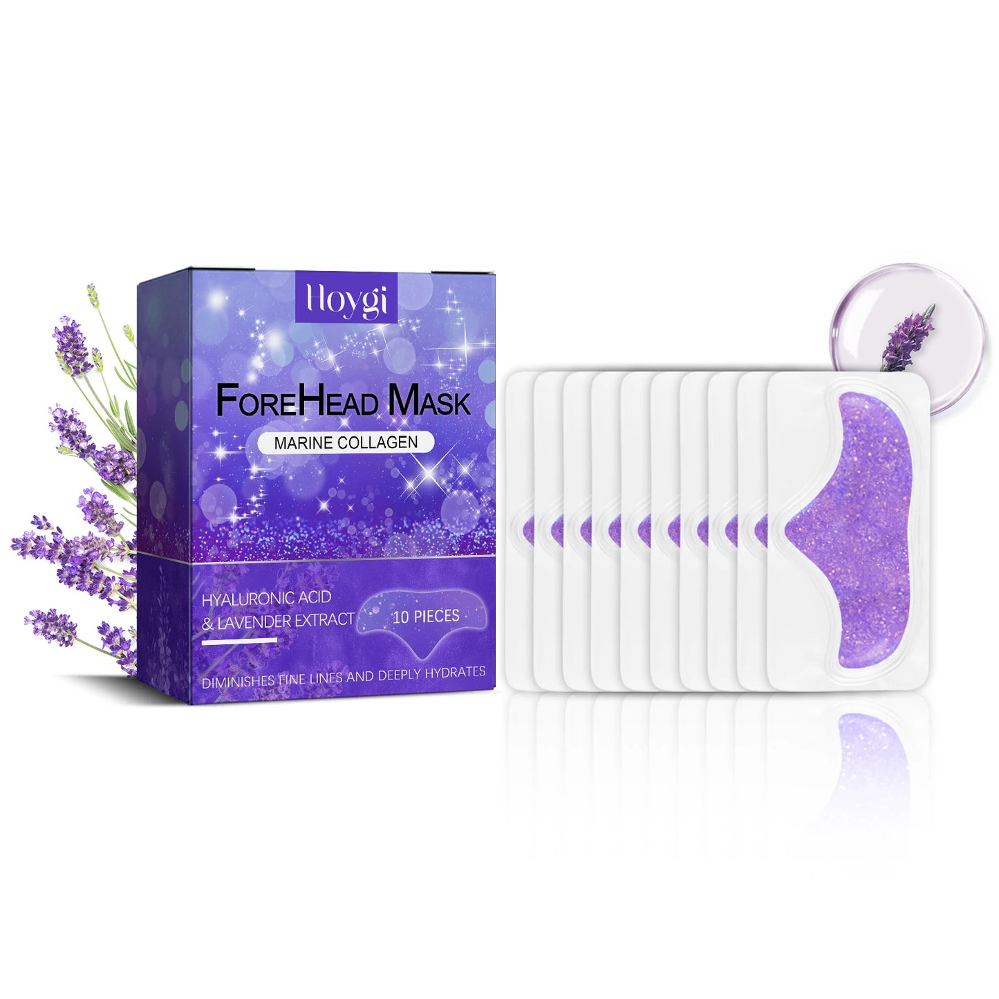 Hoygi Forehead Wrinkles Patches Anti Aging Treatment Mask Kit