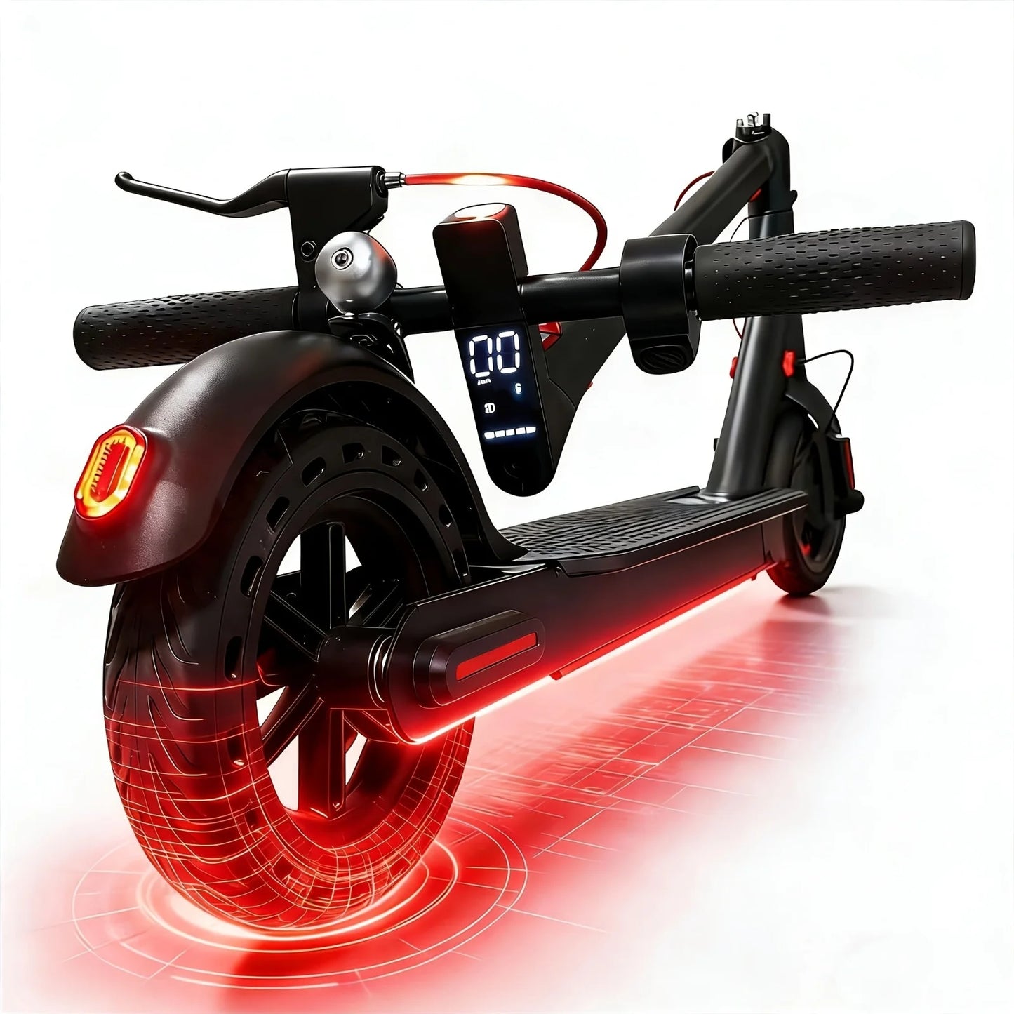Adult Electric Scooter -max 20 Miles Range, Foldable App-Enabled E-Scooter