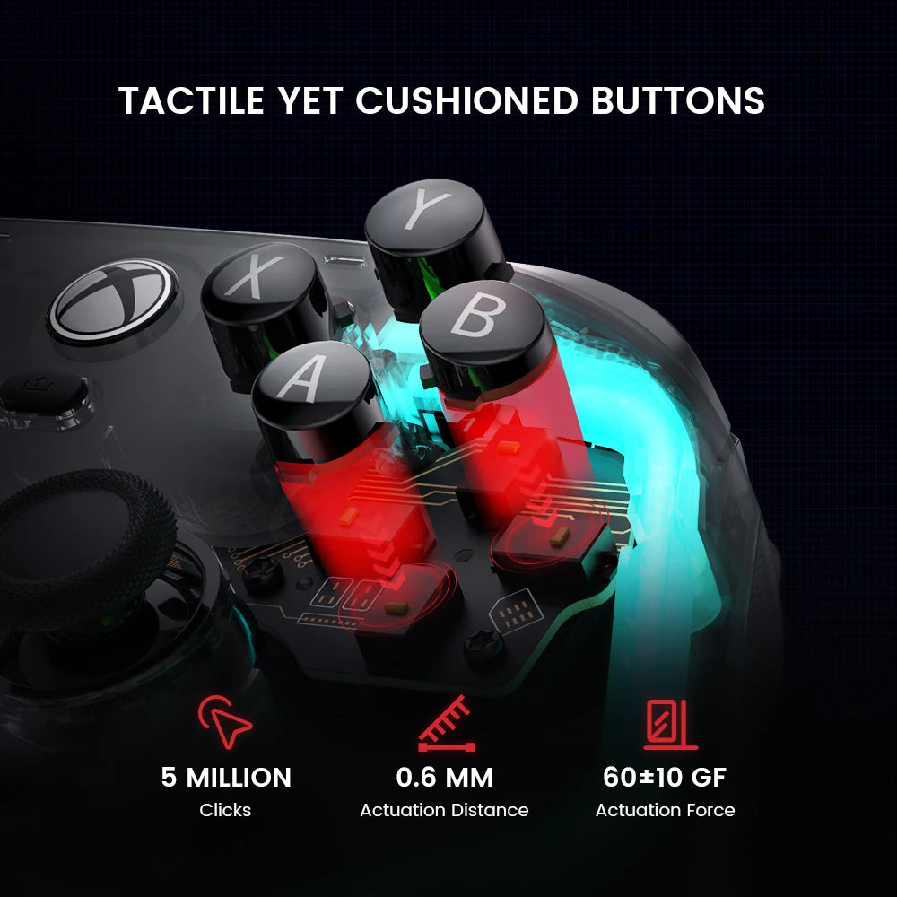 GameSir Kaleid Xbox Controller Wired Gamepad With Hall Effect Joystick For Xbox Series X S Xbox One PC Steam