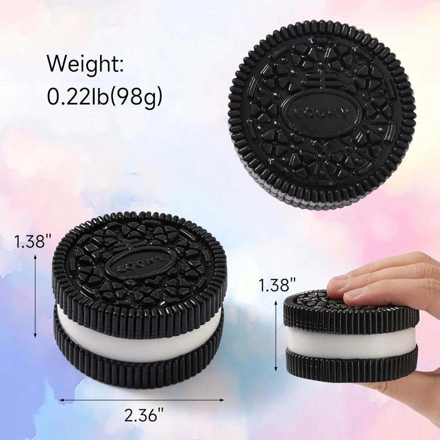 Ultra Soft Cookie Squishy Toys For Stress Relief And Focus